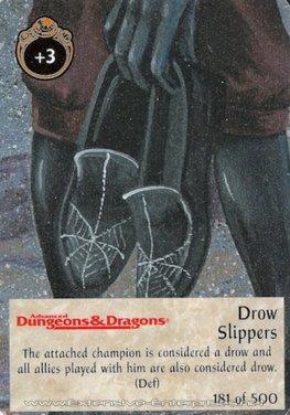 Drow Slippers