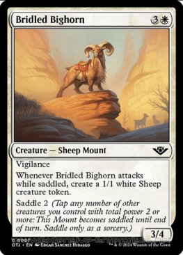 Bridled Bighorn (#007)