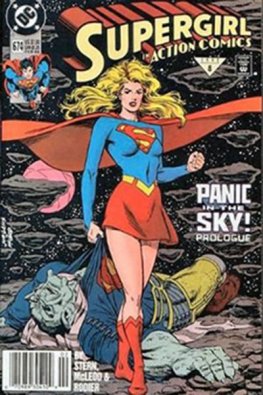 Action Comics #674 (Newsstand)