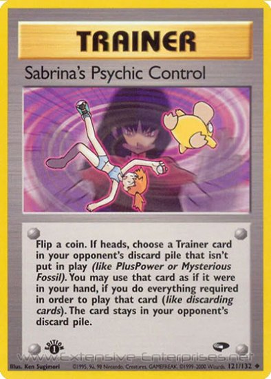 Sabrina\'s Psychic Control (#121)