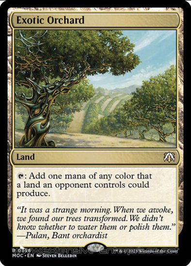 Exotic Orchard (Commander #398)