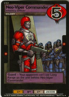 Neo-Viper Commander, Infantry Officer