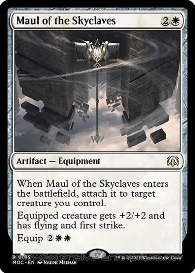 Maul of the Skyclaves (Commander #195)