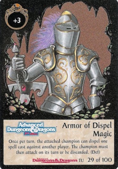 Armor of Dispel Magic