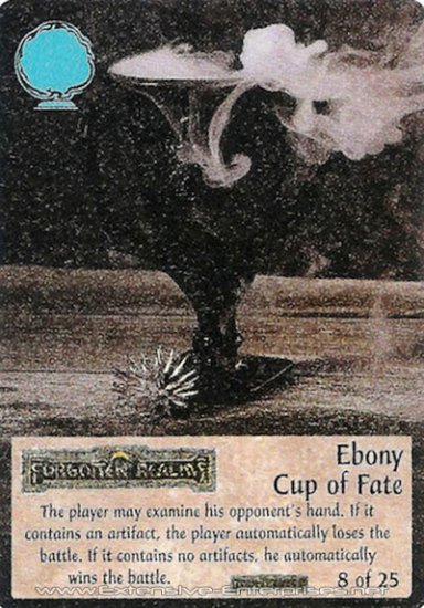 Ebony Cup of Fate