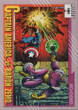 Captain America vs Baron Zemo #99