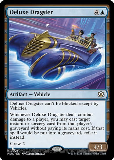 Deluxe Dragster (Commander #021)