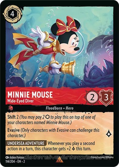 Minnie Mouse: Wide-Eyed Diver (#114)
