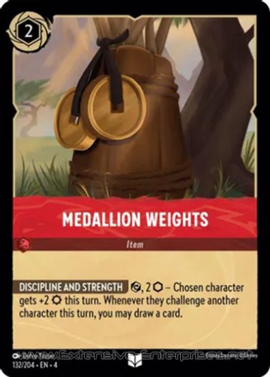 Medallion Weights (#132)