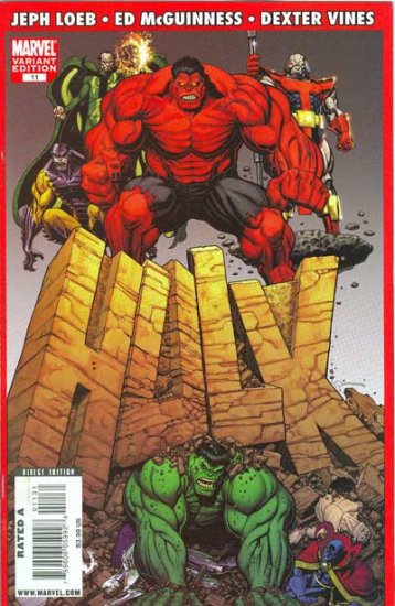 Hulk #11 (Adams Variant) - Click Image to Close