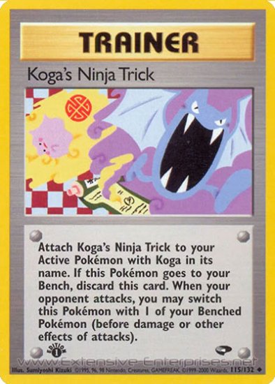 Koga\'s Ninja Trick (#115)