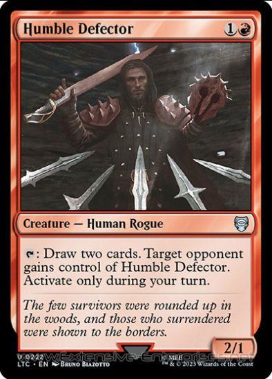 Humble Defector (Commander #222)