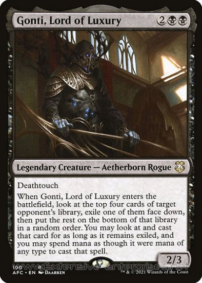 Gonti, Lord of Luxury (Commander #100)