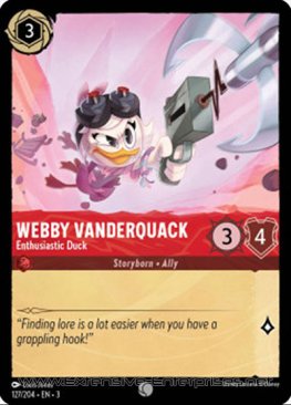 Webby Vanderquack: Enthusiastic Duck (#127)
