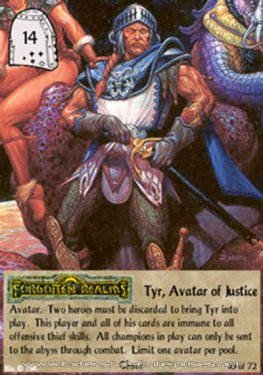 Tyr, Avatar of Justice