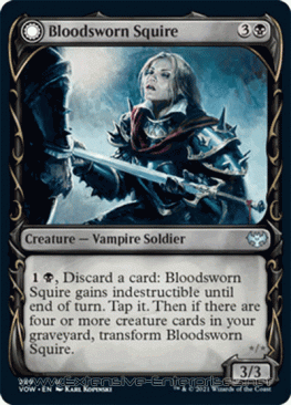 Bloodsworn Squire / Bloodsword Knight (#289)