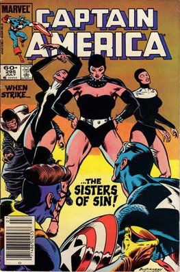 Captain America #295 (Newsstand Edition)