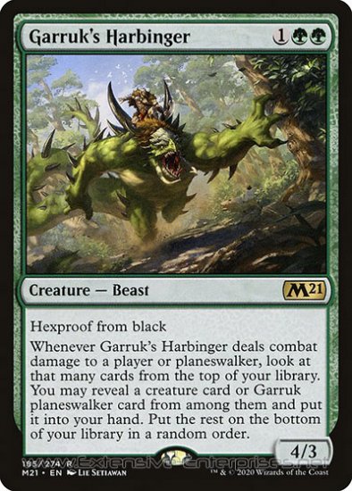 Garruk\'s Harbinger (#185)