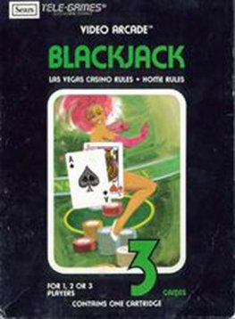 Black Jack (Tele-Games, Text Label)