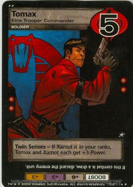 Tomax, Elite Trooper Commander