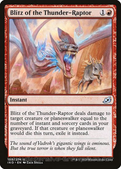 Blitz of the Thunder-Raptor (#109)
