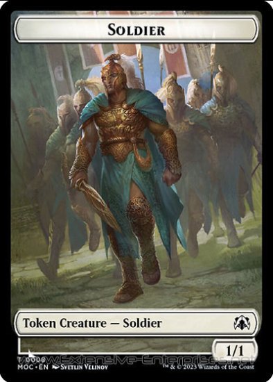 Soldier (Commander Token #008)