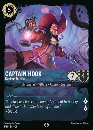Captain Hook: Devious Duelist (Deep Trouble (#003)