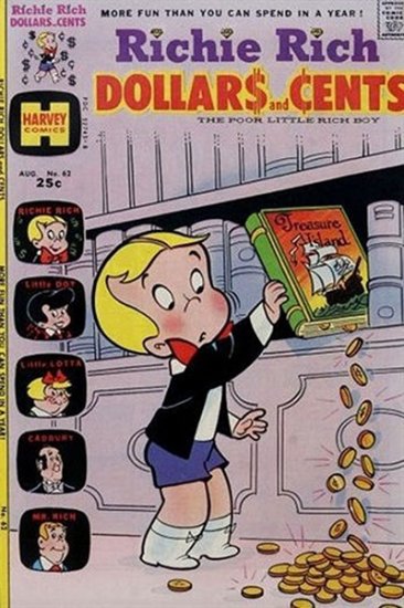 Richie Rich Dollars and Cents #62