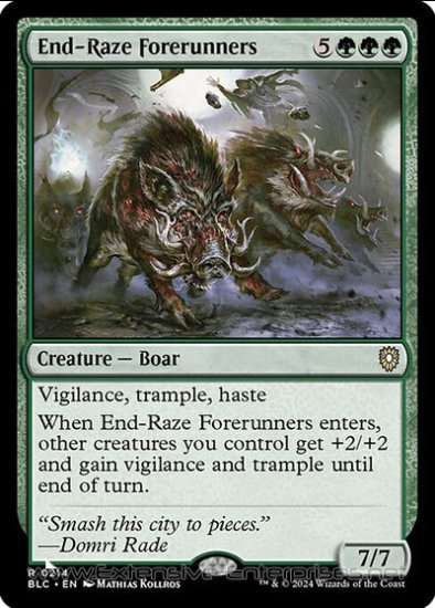 End-Raze Forerunners (Commander #214)