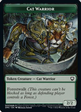 Cat Warrior (Token #017)