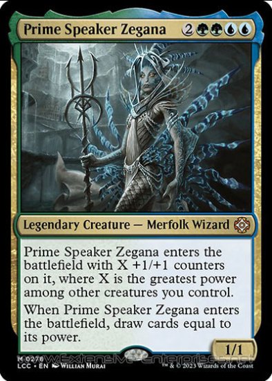 Prime Speaker Zegana (Commander #278)