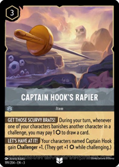 Captain Hook\'s Rapier (#199)