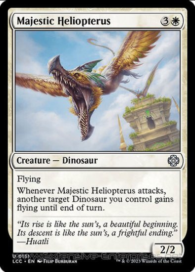 Majestic Heliopterus (Commander #131)