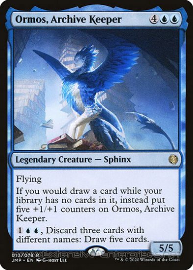 Ormos, Archive Keeper (#013)