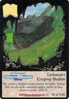 Lorlovein's Creeping Shadow
