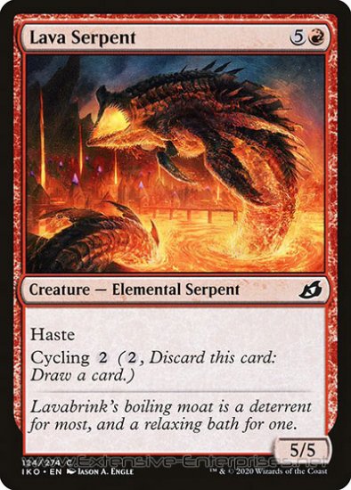Lava Serpent (#124)