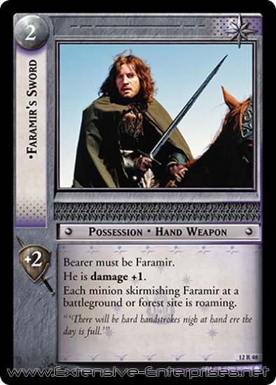 Faramir\'s Sword