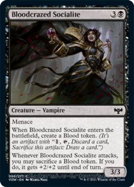 Bloodcrazed Socialite (#096)