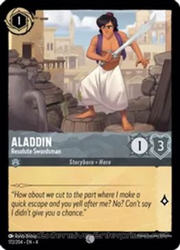 Aladdin: Resolute Swordsman (#172)