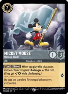 Mickey Mouse: Standard Bearer (#188)