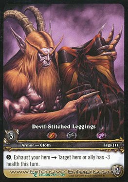 Devil-Stiched Leggings