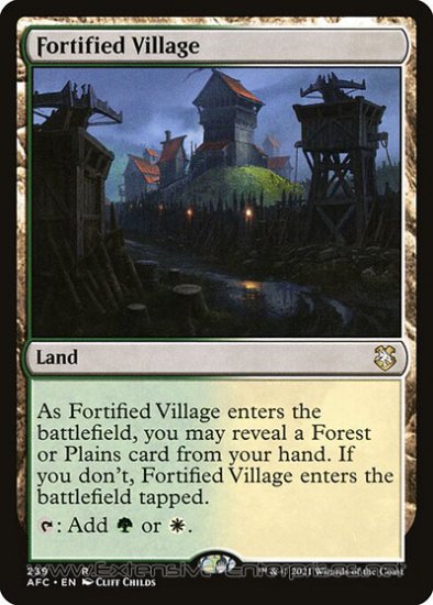 Fortified Village (Commander #239)