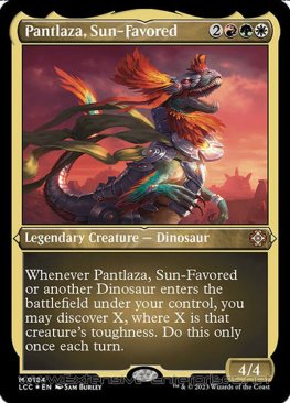 Pantlaza, Sun-Favored (Commander #124)