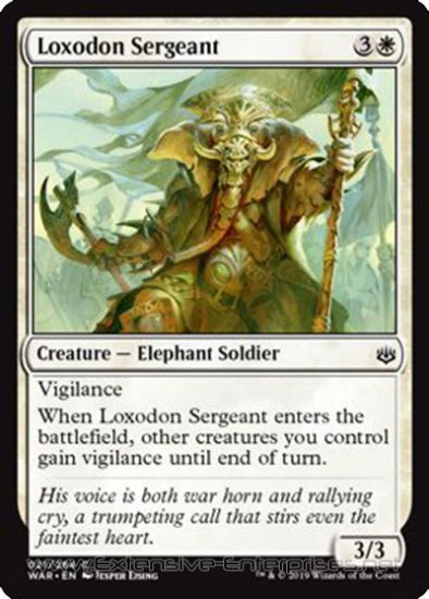 Loxodon Sergeant (#021)