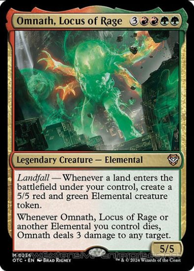 Omnath, Locus of Rage (Commander #236)