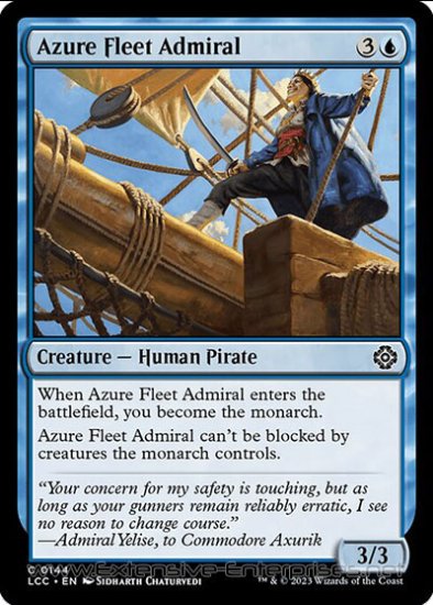 Azure Fleet Admiral (Commander #144)