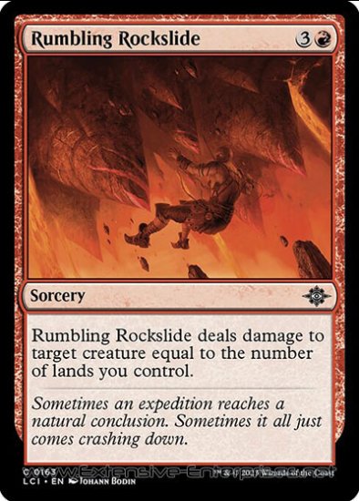 Rumbling Rockslide (#163)