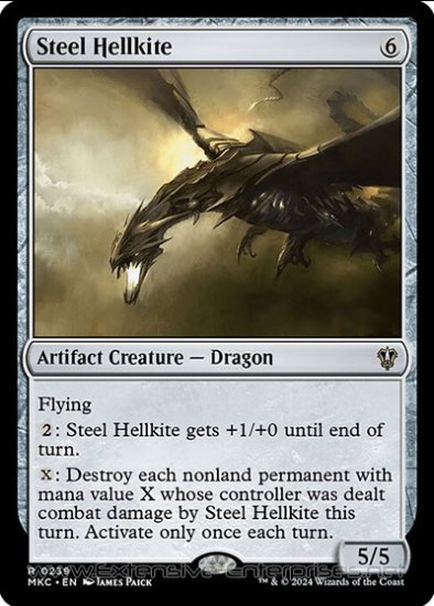 Steel Hellkite (Commander #239)