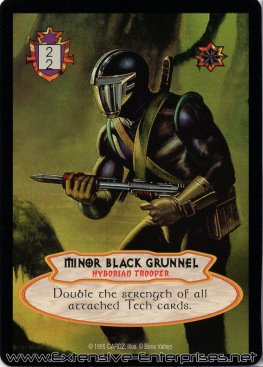 Minor Black Grunnel