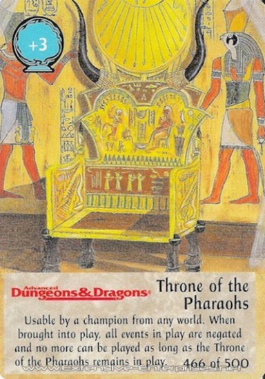 Throne of the Pharaohs